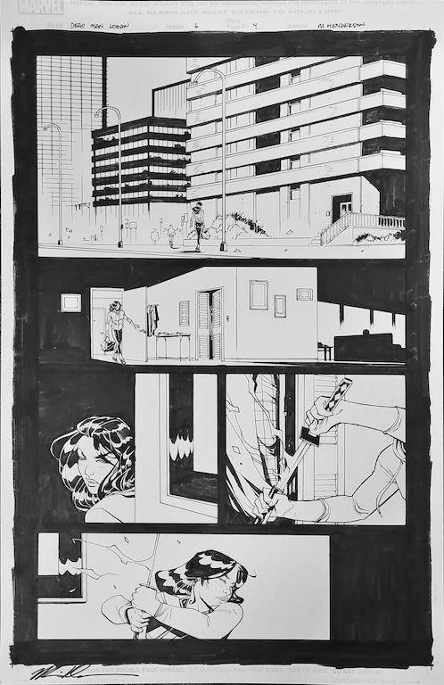 Dead Man Logan 6 pg. 4 by Mike Henderson